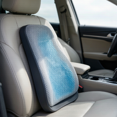 All-Season Temperature-Regulating Gel Car Seat Cushion