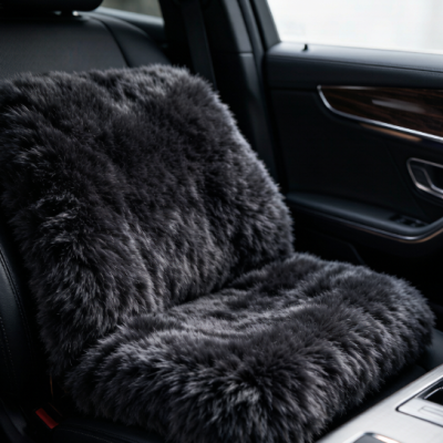 Winter Luxury Long-Plush Car Seat Cushion
