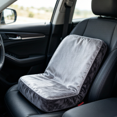 Summer-Winter Reversible Car Seat Cushion